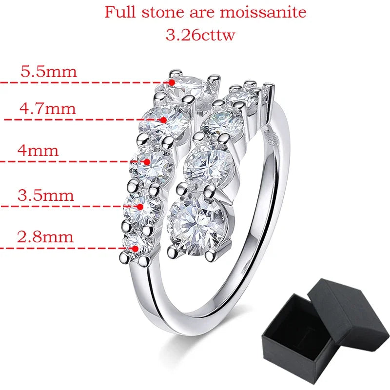 Dazzling Heart Ring