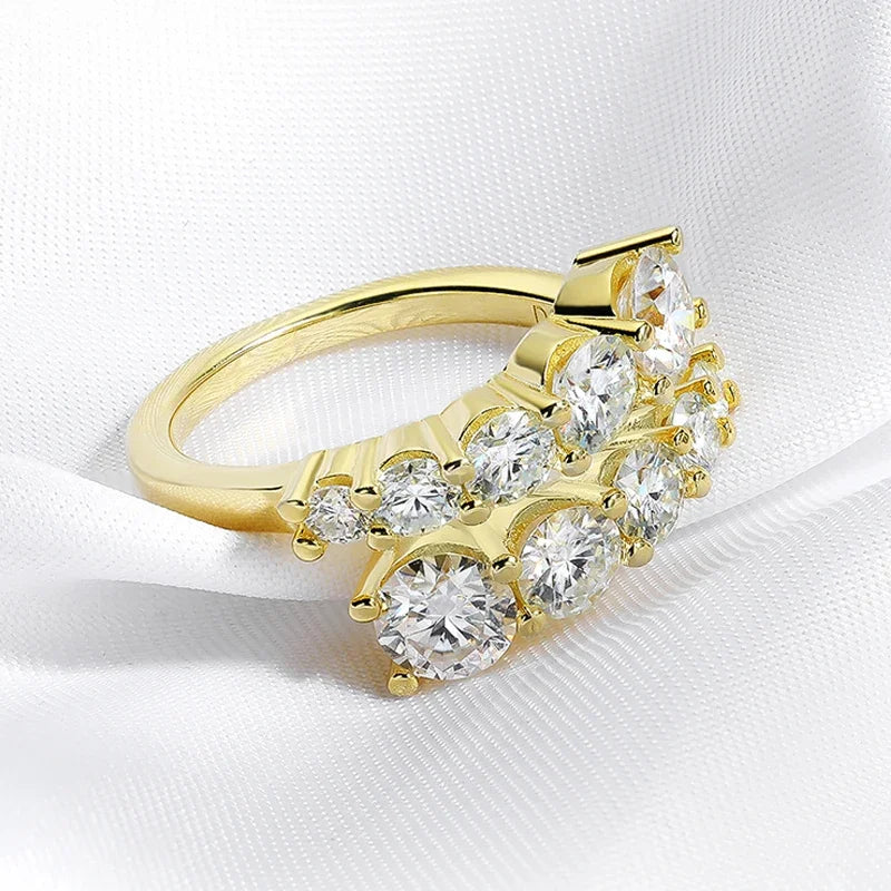 Dazzling Heart Ring